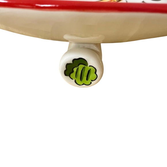 Bella Casa Ganz Skateboard Shaped Serving Platter 3 Compartment Food Graphics - Picture 7 of 8